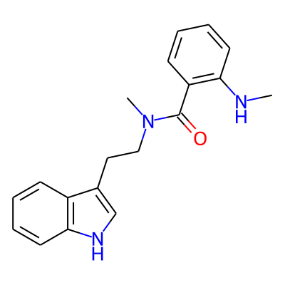 n-[2-(1h-Indol-3-yl)ethyl]-n-methyl-2-(methylamino)benzamide