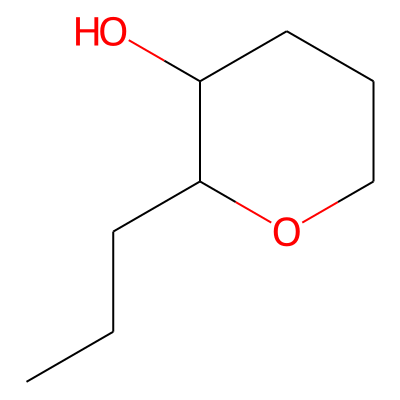 2-Propyl-tetrahydropyran-3-ol