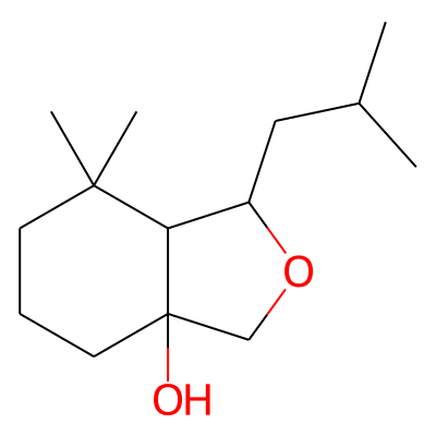 1-Isobutyl-7,7-dimethyl-octahydro-isobenzofuran-3a-ol