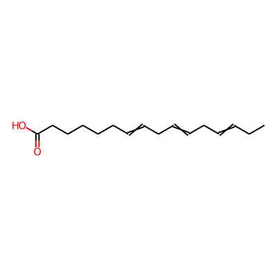 Hexadeca-7,10,13-trienoic acid