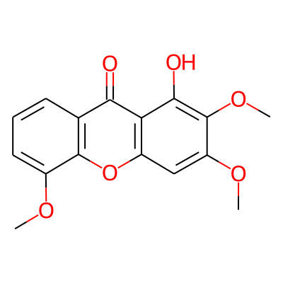 1-Hydroxy-2,3,5-trimethoxyxanthen-9-one