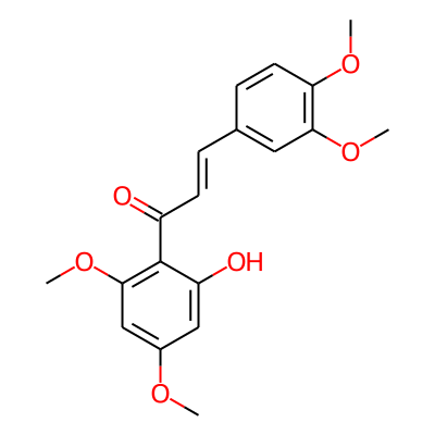 2'-Hydroxy-3,4,4',6'-tetramethoxychalcone