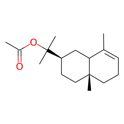 2-[(2R,4aR)-4a,8-dimethyl-2,3,4,5,6,8a-hexahydro-1H-naphthalen-2-yl]propan-2-yl acetate