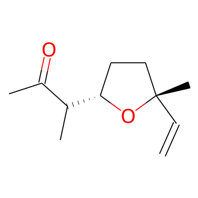 3-[(2S,5R)-5-ethenyl-5-methyloxolan-2-yl]butan-2-one