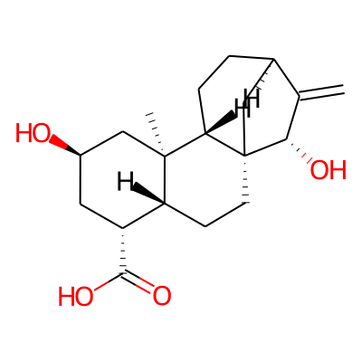 (1R,4R,5R,7R,9R,10S,13R,15S)-7,15-dihydroxy-9-methyl-14-methylidenetetracyclo[11.2.1.01,10.04,9]hexadecane-5-carboxylic acid