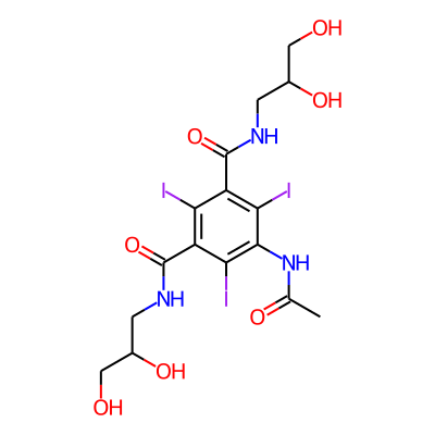 5-(Acetylamino)-N,N'-bis(2,3-dihydroxypropyl)-2,4,6-triiodo-1,3-benzenedicarboxamide