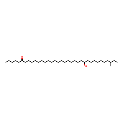 25-Hydroxy-33-methylpentatricontan-6-one