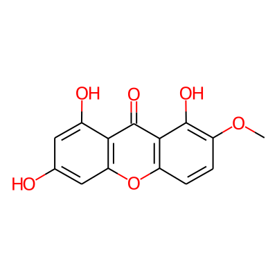 1,3,8-Trihydroxy-7-methoxyxanthone