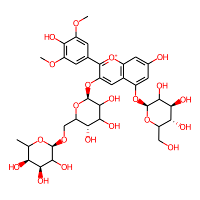 Malvidin 3-rutinoside-5-glucoside
