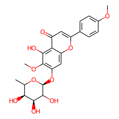 Pectolinarigenin 7-rhamnoside