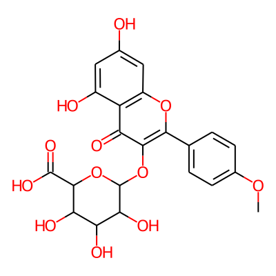 Kaempferide 3-glucuronide
