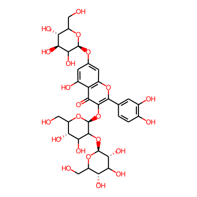 Quercetin 3-sophoroside-7-glucoside
