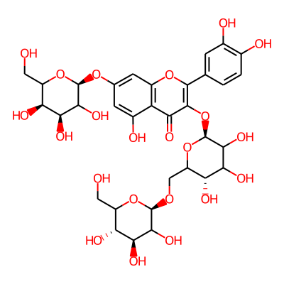 Quercetin 3-gentiobioside-7-glucoside