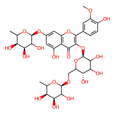 Isorhamnetin 3-rutinoside-7-rhamnoside