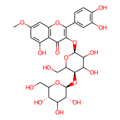 Rhamnetin 3-galactosyl-(1->4)-galactoside