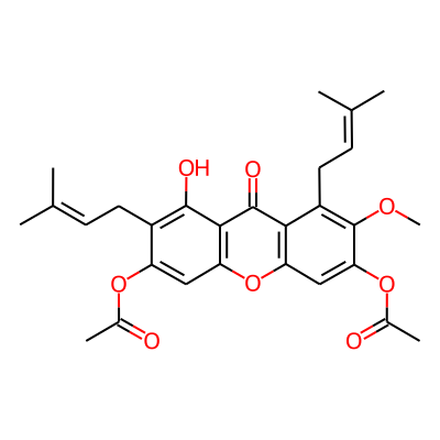 di-O-acetylmangostin