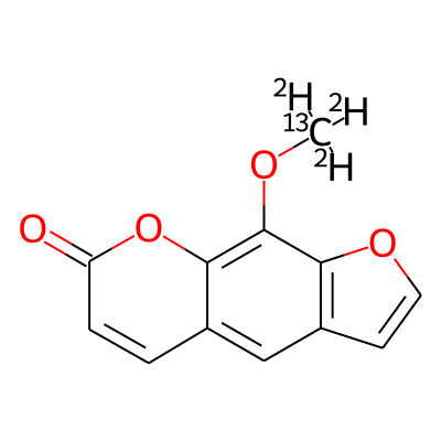 9-(trideuterio(113C)methoxy)furo[3,2-g]chromen-7-one