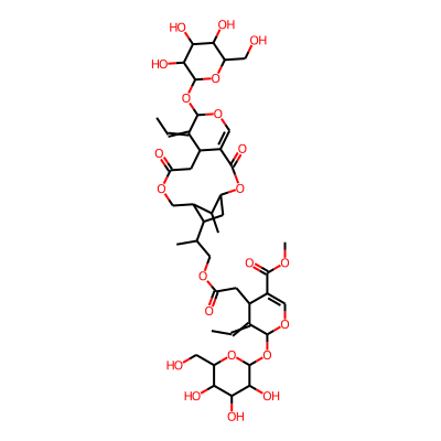 methyl 5-ethylidene-4-[2-[2-[8-ethylidene-17-methyl-3,11-dioxo-7-[3,4,5-trihydroxy-6-(hydroxymethyl)oxan-2-yl]oxy-2,6,12-trioxatricyclo[12.2.1.04,9]heptadec-4-en-15-yl]propoxy]-2-oxoethyl]-6-[3,4,5-tr