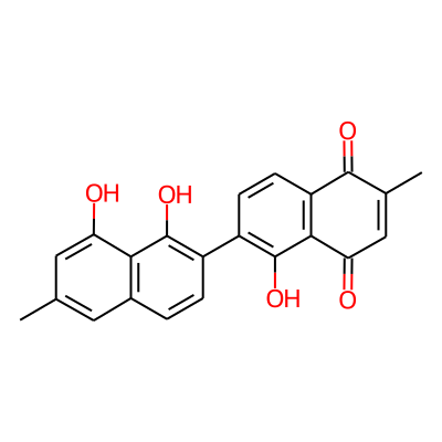 6-(1,8-Dihydroxy-6-methylnaphthalen-2-yl)-5-hydroxy-2-methylnaphthalene-1,4-dione