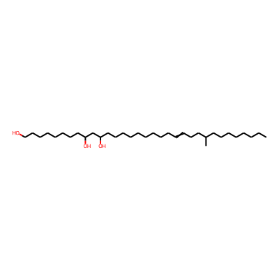 25-Methyltritriacont-21-ene-1,9,11-triol