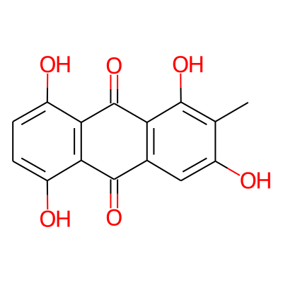 1,3,5,8-Tetrahydroxy-2-methylanthracene-9,10-dione