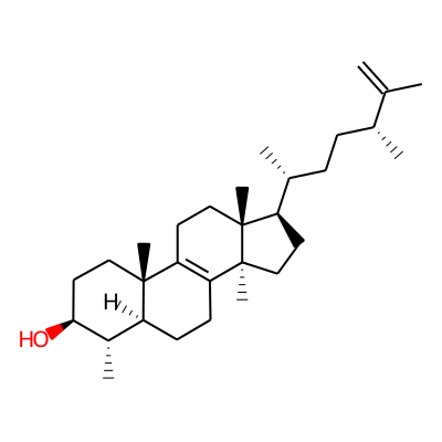 (24r)-4alpha,14alpha,24-Trimethyl-5alpha-cholesta-8,25(27)-dien-3beta-ol