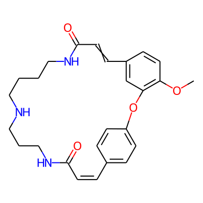Cadabicine methyl ether