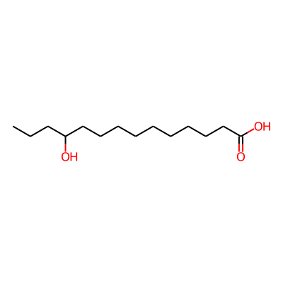 11-Hydroxytetradecanoic acid
