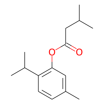 5-Methyl-2-(isopropyl)phenyl isovalerate