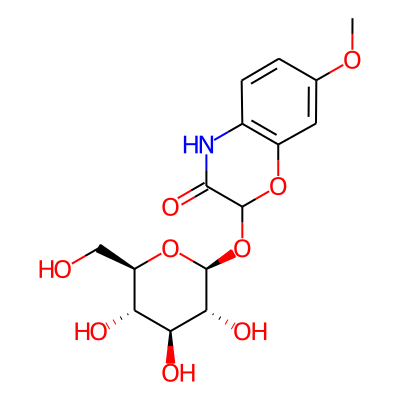 7-methoxy-2-[(2S,3R,4S,5S,6R)-3,4,5-trihydroxy-6-(hydroxymethyl)oxan-2-yl]oxy-4H-1,4-benzoxazin-3-one