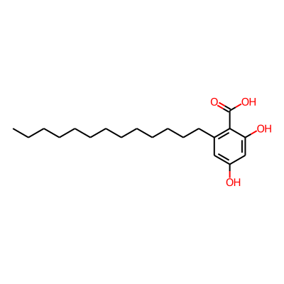 Benzoic acid, 2,4-dihydroxy-6-tridecyl-