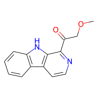 2-Methoxy-1-(9H-pyrido(3,4-b)indol-1-yl)ethanone