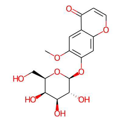 4H-1-Benzopyran-4-one, 7-(beta-D-galactopyranosyloxy)-6-methoxy-