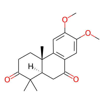 (4aS,10aR)-6,7-dimethoxy-1,1,4a-trimethyl-3,4,10,10a-tetrahydrophenanthrene-2,9-dione