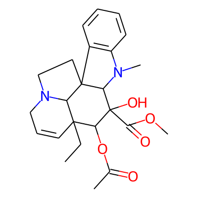 1H-Indolizino(8,1-cd)carbazole-5-carboxylic acid, 3a-ethyl-3a,4,5,5a,6,11,12,13a-octahydro-4,5-dihydroxy-6-methyl-, methyl ester, 4-acetate