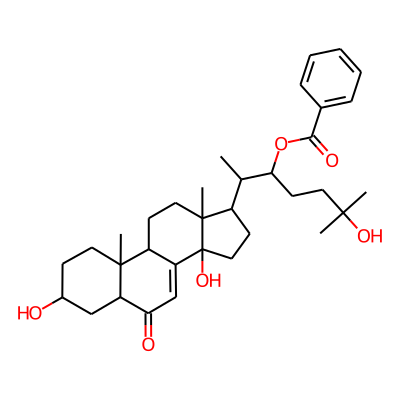 2-Deoxy-alpha-ecdysone, 22-O-benzoate