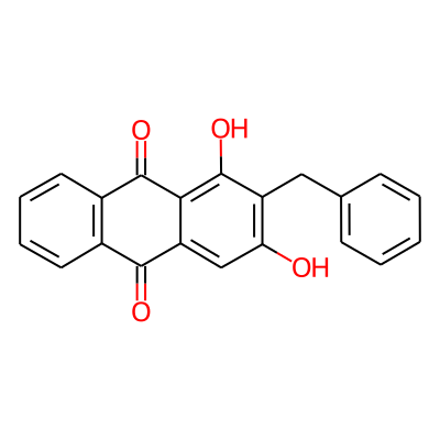 2-Benzyl-1,3-dihydroxyanthracene-9,10-dione