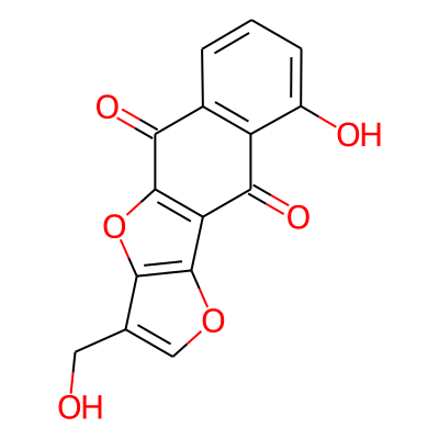9-Hydroxy-3-(hydroxymethyl)furo[3,2-b]naphtho[2,3-d]furan-5,10-dione