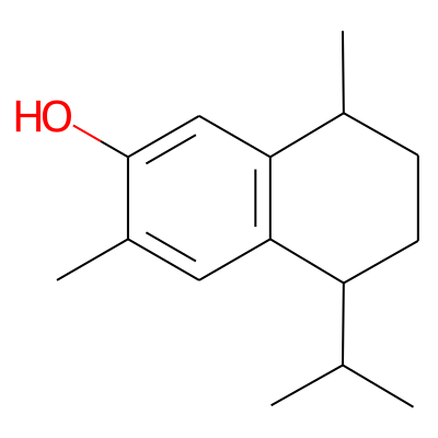 2-Naphthalenol, 5,6,7,8-tetrahydro-3,8-dimethyl-5-(1-methylethyl)-, cis-