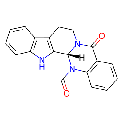 (1S)-14-oxo-3,13,21-triazapentacyclo[11.8.0.02,10.04,9.015,20]henicosa-2(10),4,6,8,15,17,19-heptaene-21-carbaldehyde