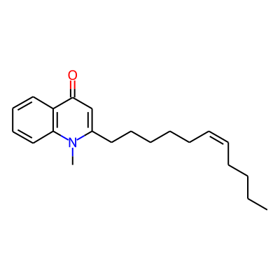 (Z)-1-Methyl-2-(undec-6-enyl)quinolin-4(1H)-one