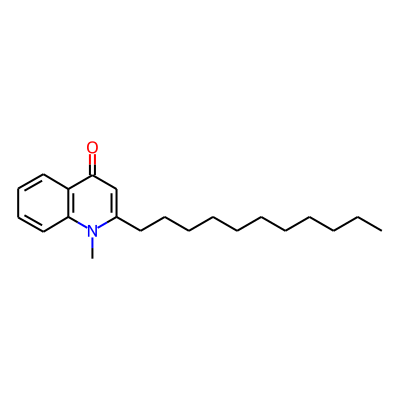 1-Methyl-2-undecylquinolin-4(1H)-one