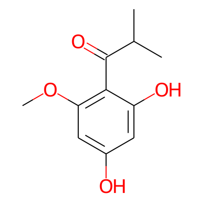 1-(2,4-Dihydroxy-6-methoxyphenyl)-2-methylpropan-1-one