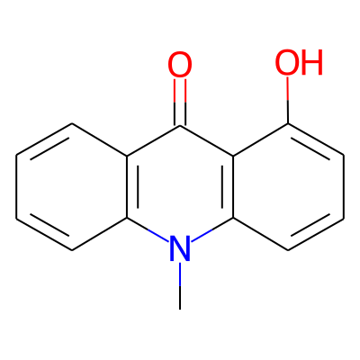 1-Hydroxy-10-methylacridone