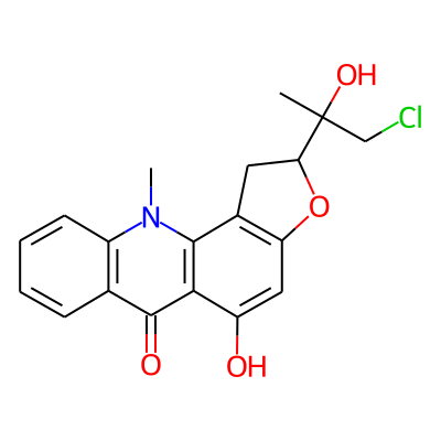 Isogravacridonechlorine