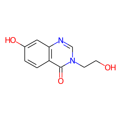 4(3H)-Quinazolinone, 7-hydroxy-3-(2-hydroxyethyl)-