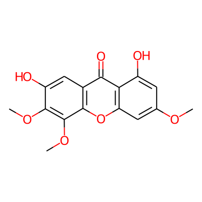 1,7-Dihydroxy-3,5,6-trimethoxyxanthen-9-one