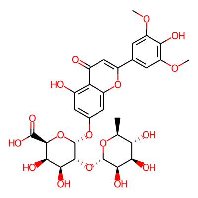 Tricin 7-(2''-rhamnosyl)-alpha-galacturonide