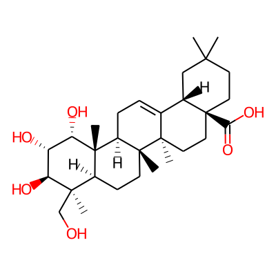 1alpha,2alpha,3beta,24-Tetrahydroxyolean-12-en-28-oic acid