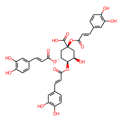 1,3,4-Tri-O-caffeoylquinic acid